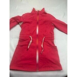 Vintage style lululemon Jacket Pink With Cinched waist and tie Women's Small